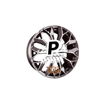 Alu kolo AEZ LEIPZIG DARK - Schwarz Glänzend Frontpoliert 9.50 x 21 ET 42.00 5x112