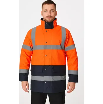 reflexní vesta Bunda pracovní SEFTON, reflexní, zimní, nepromokavá