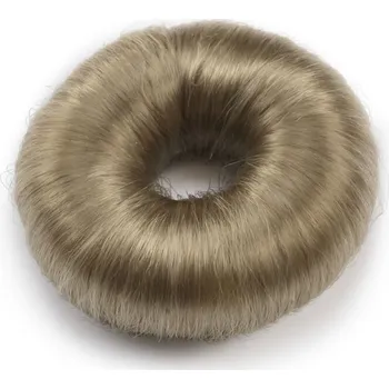 BraveHead Synthetic Hair Bun Blond L 8 cm