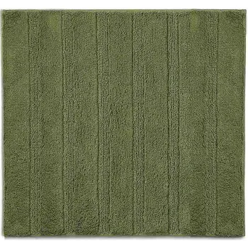 Koupelnová předložka KELA Koupelnová předložka Megan 100% bavlna mechově zelená 65,0x55,0x1,6cm KL-24704