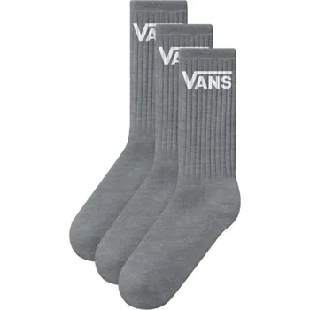 Pánské oblečení ponožky 3 páry VANS Classic Crew ROX Heather Grey - XL