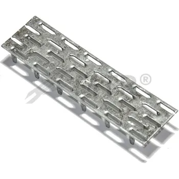 Tesařské kování MTR Deska styčníková 1mm - žárový zinek Varianta: Deska styčníková 1mm 24x60x1mm žár. Zn