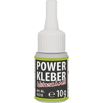 Průmyslové lepidlo PETEC 93310 Superrychlé univerzální lepidlo - 10g 93310