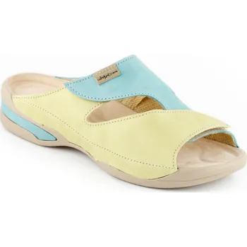 Dámská zdravotní obuv MEDISTYLE REGINA 8R-E17/1-7 pantofel tyrkysovo-zelený, tyrkysovo-zelený - 36