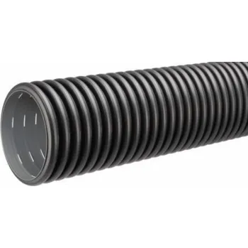 drenážní trubka MIDAS Storm-pipe DN/ID 150 celoperforovaná vsakovací trubka (TP) z PE-HD , tyče po 6m, SN8
