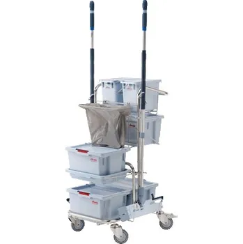 Úklidový vozík Vileda Professional VILEDA - CE vozík pro předmáčení (s plastovými boxy), 55x12,5x21,4 - 1 ks, 143775