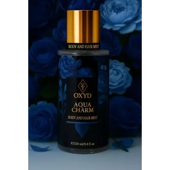 Tělový sprej Aqua Charm - Tělová a vlasová mlha (Fruit green) 250 ml