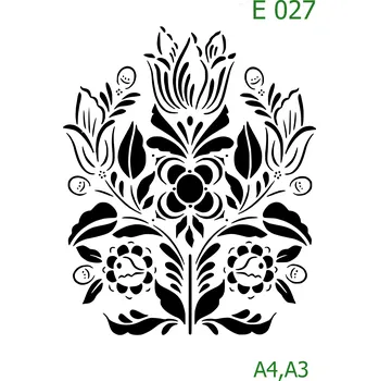 Šablona E 027 - A3 , Nelepící folie