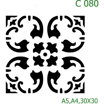 Šablona C 080 - A5 , Lepící fólie