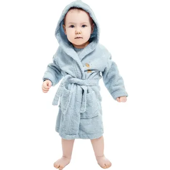 Dámský župan DĚTSKÝ ŽUPAN 4/6 LET SVĚTLEMODRÁ