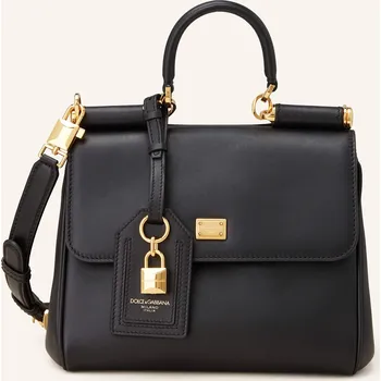 Kabelka Dolce & Gabbana Dámská Kabelka My Sicily Plongé, černá, one size