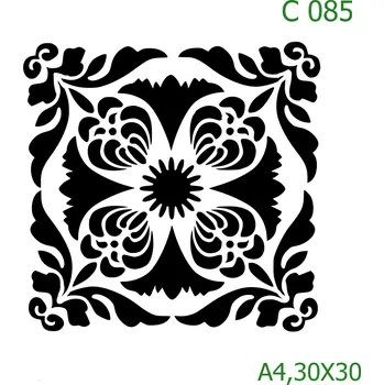 Šablona C 085 - 30 x 30 cm , Lepící fólie