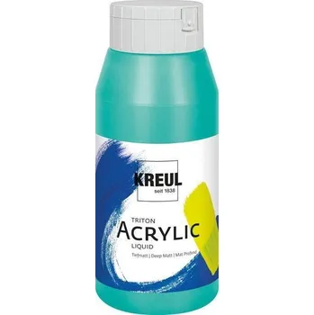 Výtvárné potřeby KREUL Akrylová barva TRITON SOLO GOYA, Kobaltová tyrkysová, 750 ml, KREUL 566349