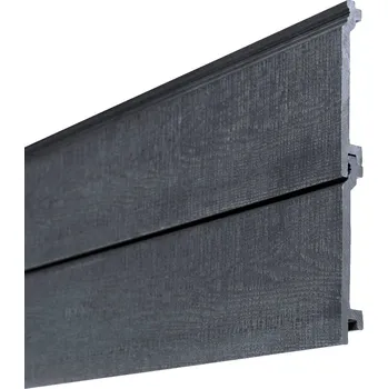 Stavební materiál Obklad fasády WPC_OFD15_světle šedá - délka 2,9 m