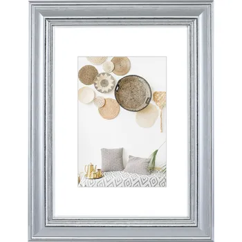 Rám na obraz Hama rámeček plastový LOBBY, stříbrná, 20x30 cm