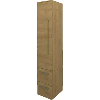 Koupelnový nábytek Skříňka vysoká levá EBS Pure 330×1 630×330 mm dub arlington PUREV33DAL