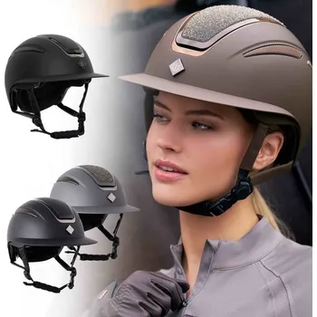 Jezdecká ochranná helma Imperial Riding Olania Deluxe Lady