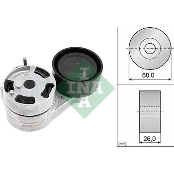 Auto-moto Napínák, žebrovaný klínový řemen Schaeffler INA 534 0938 10