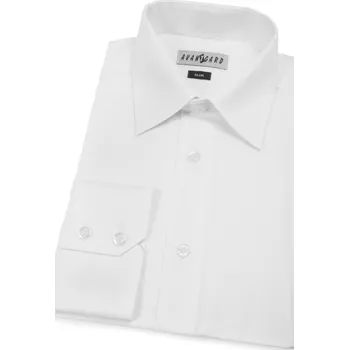 Pánská košile Avantgard Pánská košile SLIM, 167-1, Bílá Velikost: 37/182