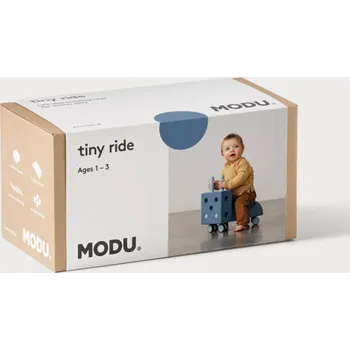 Odrážedlo MODU - Stavebnice Tiny Ride Deep Blue / Sky Blue
