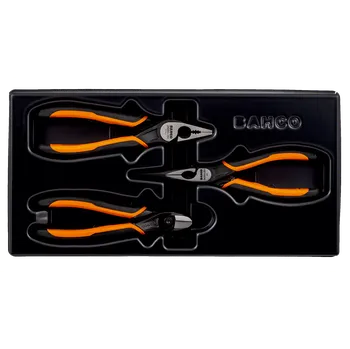 Kleště A_Bahco Kleště sada 3 ks, ergo (obsahuje 2628G-180, 2101G-160, 2430G-200)