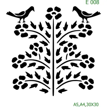 Šablona E 008 - A5 , Nelepící folie