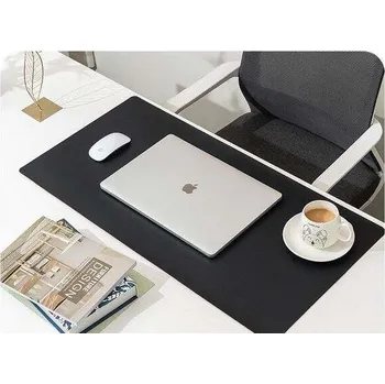 Podložka pod myš XXL podložka pod myš a klávesnici 90×45 cm – černá