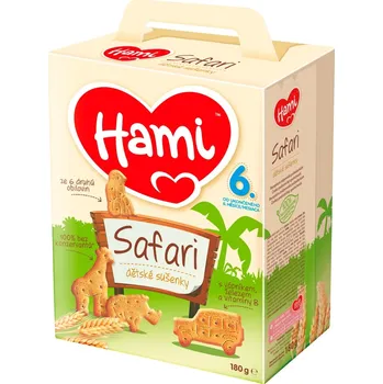 HAMI sušenky 180g Safari