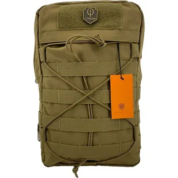 Airsoft Batoh na vestu MTPC ZIP - Coyote Brown, CONQUER Tactical Gear