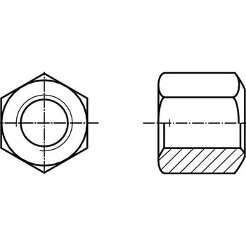 Matice Matice šestihranné vysoká 1,5D dle din 6330 B m16 pevnost 10.9 zinek bílý