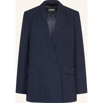 Dámské sako Boss Dámský Oversized Blejzr Janka, tmavě modrá, 36