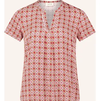 Dámská halenka Cartoon Dámská Halenka, krémová / růžová / tmavě červená, 42