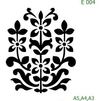 Šablona E 004 - A4 , Lepící fólie