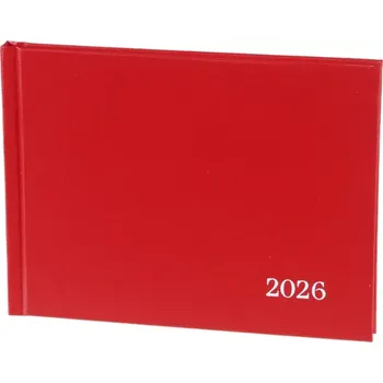 Diář Diář 803 týdenní Balacron červený