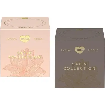 Kosmetické ubrousky "Satin Collection", 2-vrstvé, 80 ks, RUTA C5153