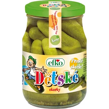 efko Dětské okurky 370 ml