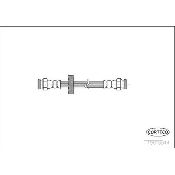 Brzdová hadice Brzdová hadice CORTECO 19019944