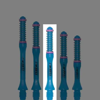 Příslušenství pro šipky Násadky na šipky Cuesoul TERO AK7 Slim modré, délka 37mm (D)