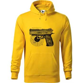 Dámská mikina Mikina - ASG CZ 75 P-07 Duty Barva: Žlutá (04), Velikost: 3XL, Střih: Pánské