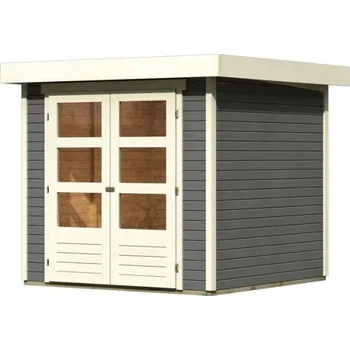 dřevěný domek KARIBU ASKOLA 2 (82901) terragrau