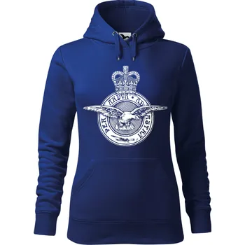 Dámská mikina Mikina - Royal Air Force (RAF) Barva: Královská modrá (05), Velikost: XXL, Střih: Dámské