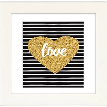 Rám na obraz Hama rámeček plastový RIO, bílá, 20x20 cm