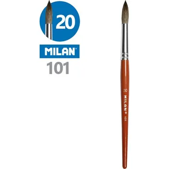 Umělecký štětec Milan Štětec kulatý MILAN č. 20 - 101 574414