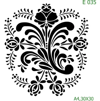 Šablona E 035 - A4 , Lepící fólie