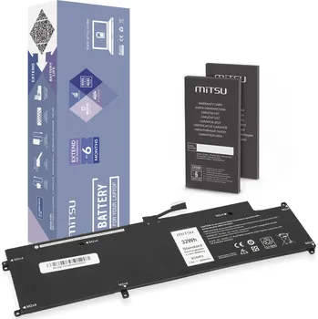 Baterie k notebooku Baterie Mitsu XCNR3 pro Dell Latitude E7370 7370 - 7.6V