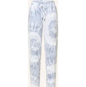 Juvia Dámské Tepláky Stina, světle šedá / bílá, 38