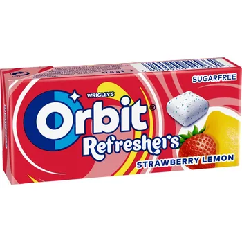 Cukrovinka Orbit Refresher dražé (8ks/kra) Jahoda