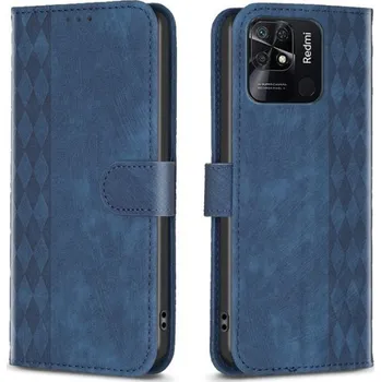 Pouzdro na mobilní telefon TT-TopTechnology Pouzdro Xiaomi Redmi 10c modré, blue, model knížka, materiál syntetická kůže