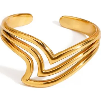 Prsten Prsten vlny zlatý