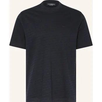 Emporio Armani Pánské Tričko, tmavě modrá / černá, M